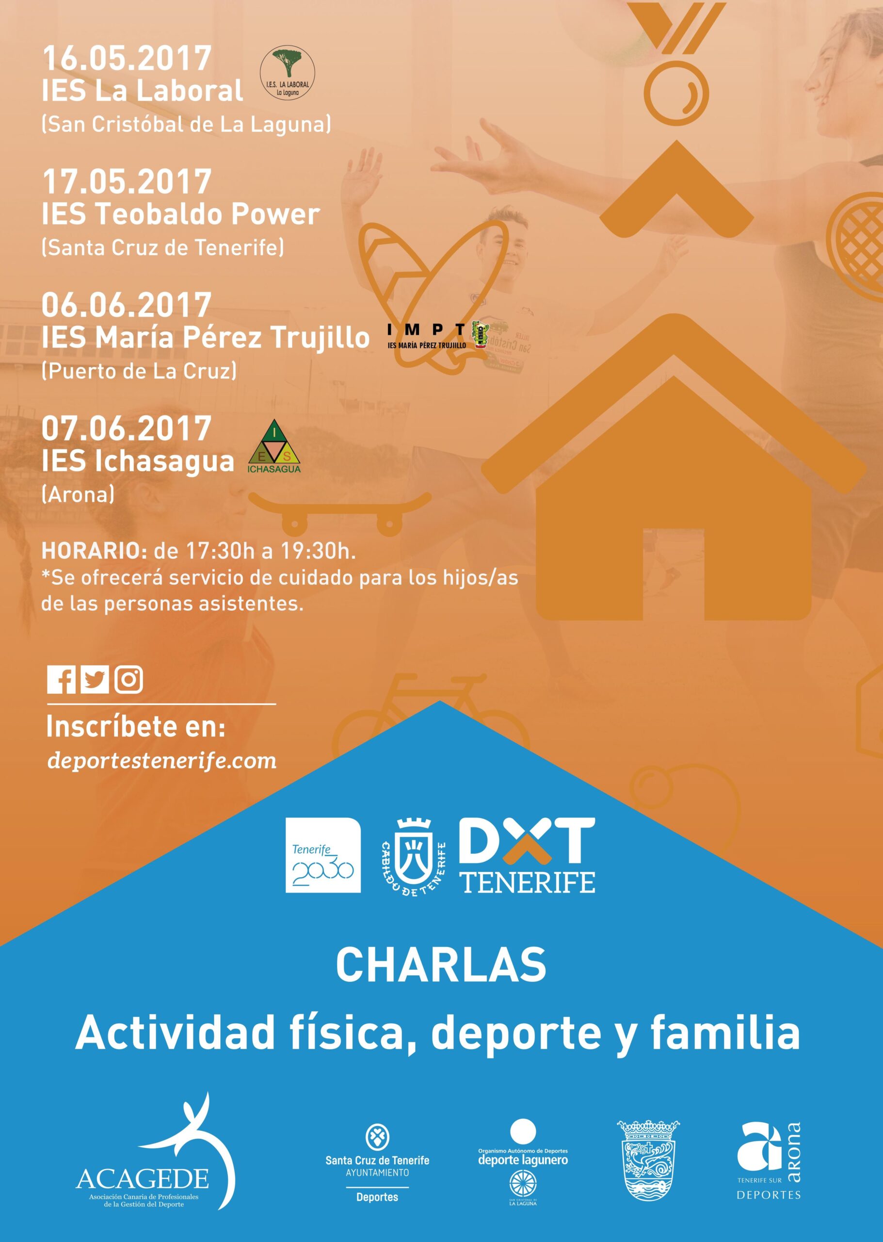 Charlas Actividad física, Deporte y Familia
