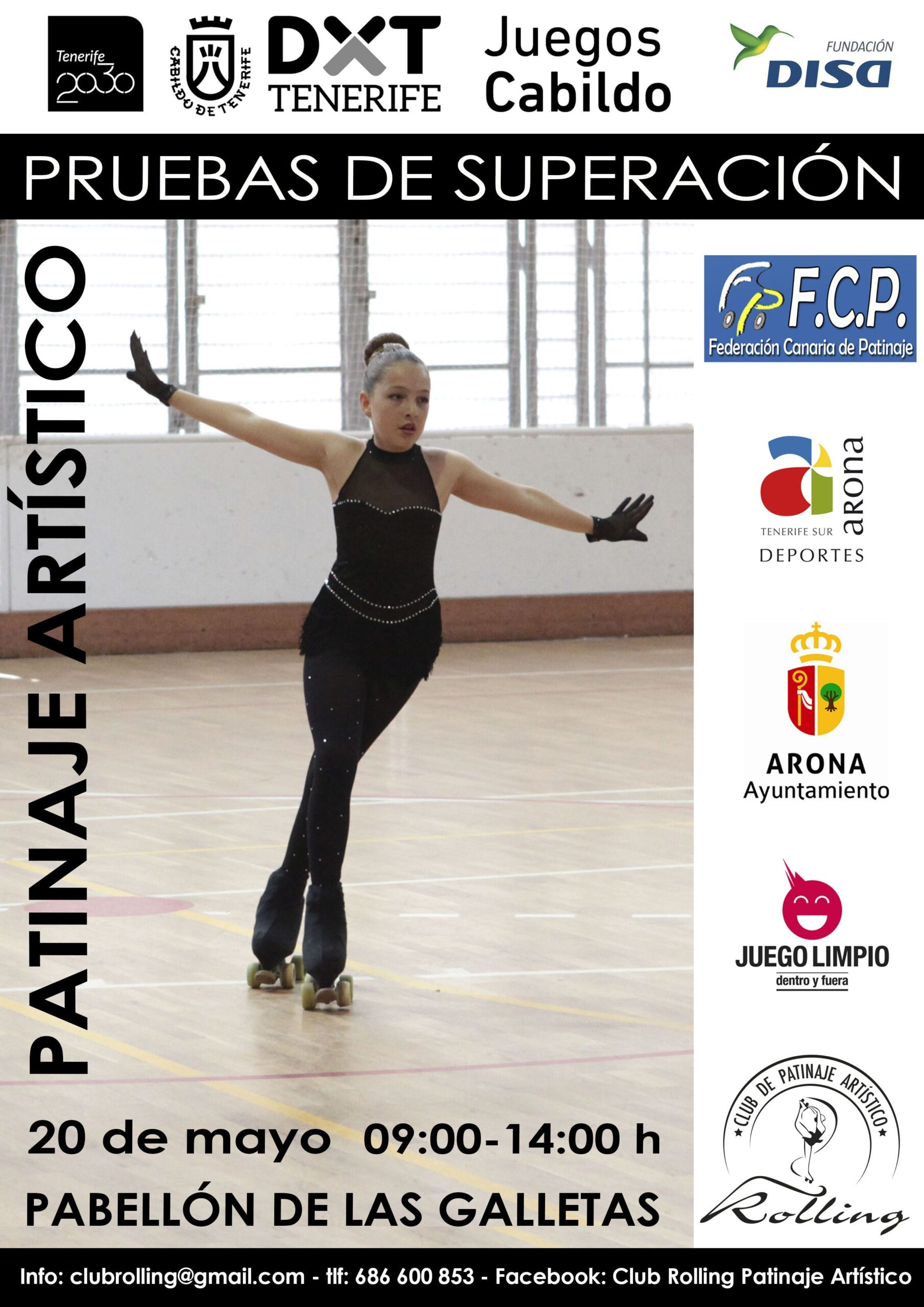 Patinaje Artístico Pruebas de Superación